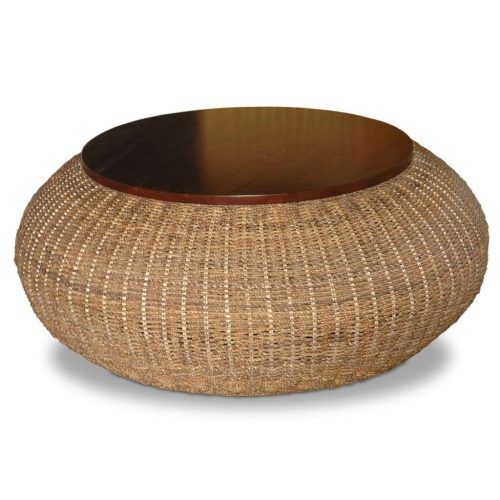 Round Woven Coffee Tables (Photo 8 of 20)