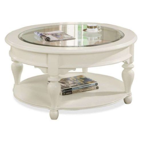 White Wood And Glass Coffee Tables (Photo 5 of 20)