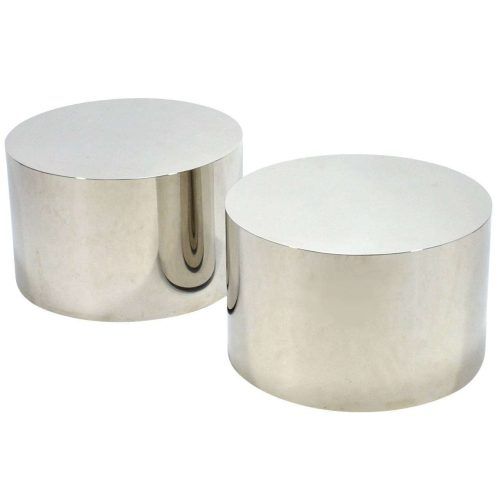 Silver Drum Coffee Tables (Photo 7 of 20)
