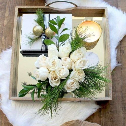 Rustic Christmas Coffee Table Decors (Photo 7 of 20)