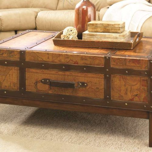 Trunk Chest Coffee Tables (Photo 5 of 20)