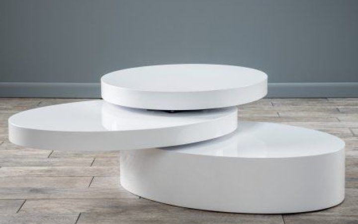 The Best Oval Mod Rotating Coffee Tables