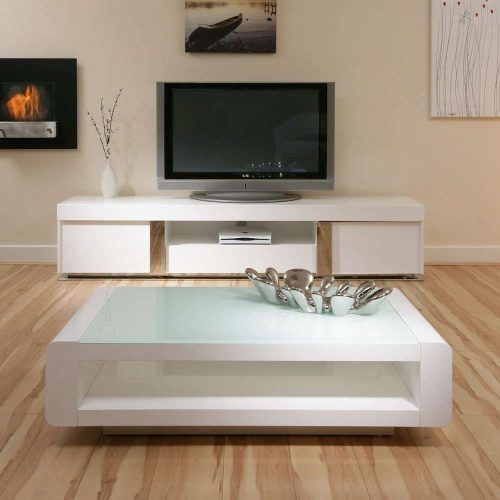 White Gloss Coffee Tables (Photo 12 of 20)