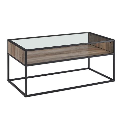Emmett Sonoma Tv Stands With Coffee Table With Metal Frame (Photo 2 of 20)