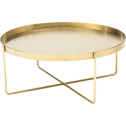 Gold Round Coffee Table (Photo 9 of 20)