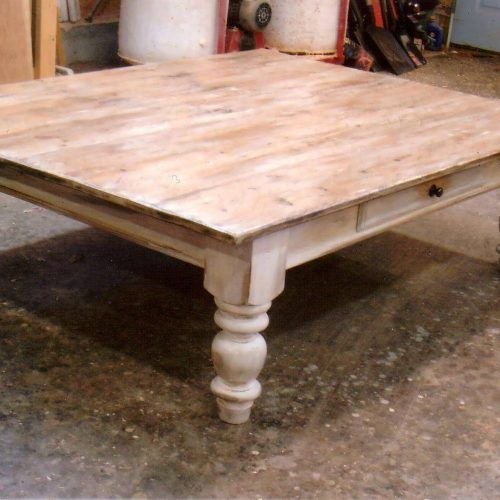 Large Low Rustic Coffee Tables (Photo 1 of 20)