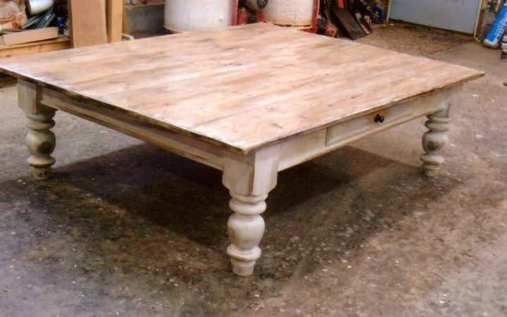 20 Ideas of Large Low Rustic Coffee Tables