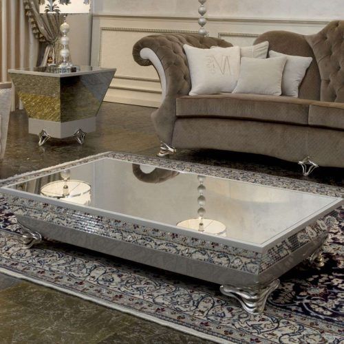Mirror Glass Coffee Table (Photo 12 of 20)
