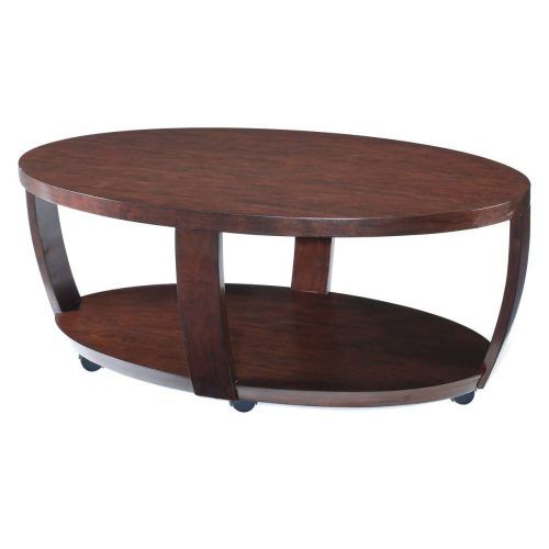 Oval Wooden Coffee Tables (Photo 1 of 20)