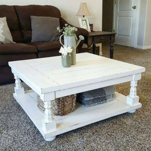 White Cottage Style Coffee Tables (Photo 6 of 20)