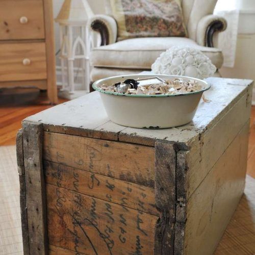 Old Trunks As Coffee Tables (Photo 14 of 20)