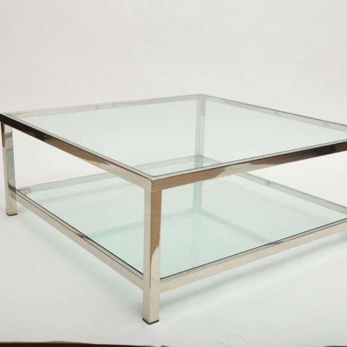 Glass And Chrome Coffee Tables (Photo 2 of 20)