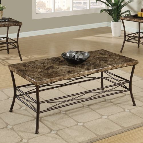Iron Marble Coffee Tables (Photo 18 of 20)