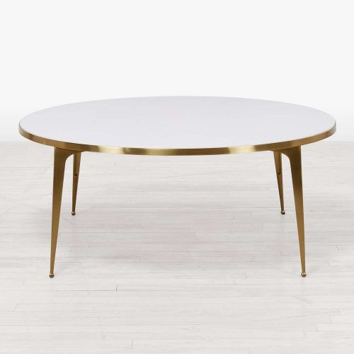 White Oval Coffee Tables (Photo 18 of 20)
