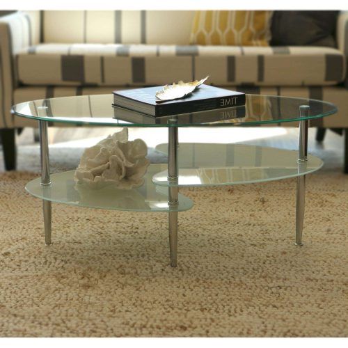 Oval Glass Coffee Tables (Photo 5 of 20)