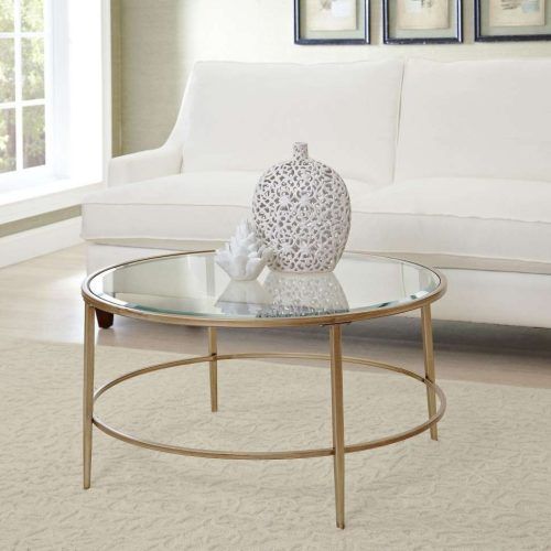 Glass Circle Coffee Tables (Photo 14 of 20)