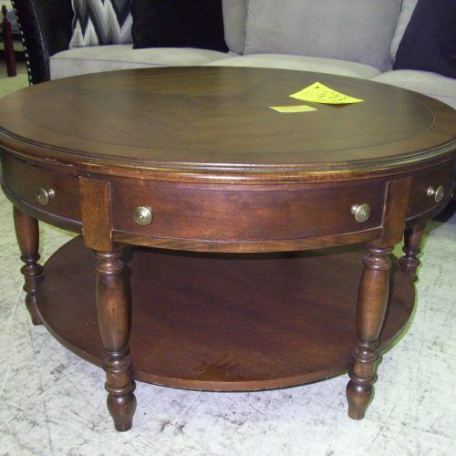 Round Coffee Tables With Drawers (Photo 1 of 20)