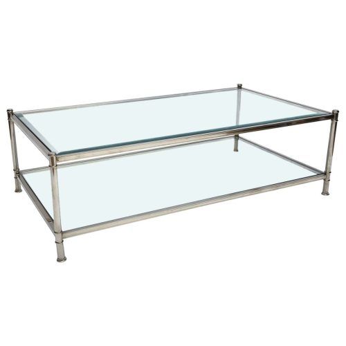 Chrome Glass Coffee Tables (Photo 13 of 20)