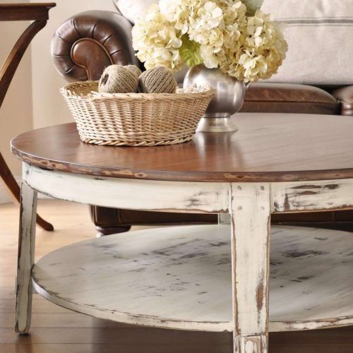 White Coffee Tables With Baskets (Photo 7 of 20)