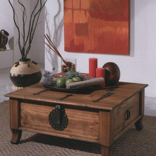 Steamer Trunk Stainless Steel Coffee Tables (Photo 10 of 20)