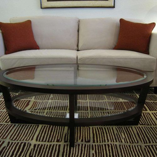 Oval Shaped Glass Coffee Tables (Photo 20 of 20)
