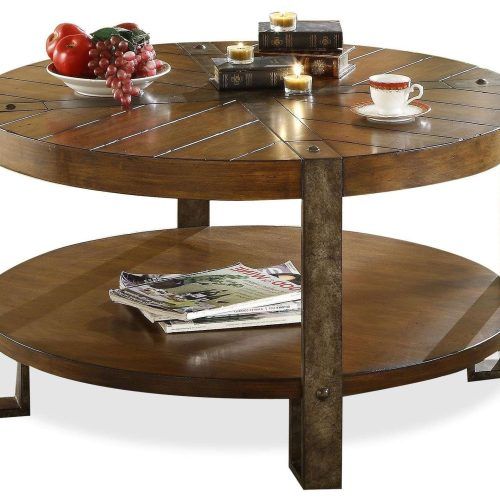 Industrial Round Coffee Tables (Photo 16 of 20)