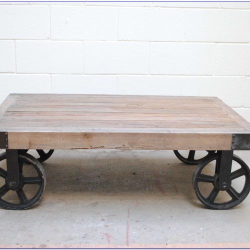 Low Industrial Coffee Tables (Photo 4 of 20)