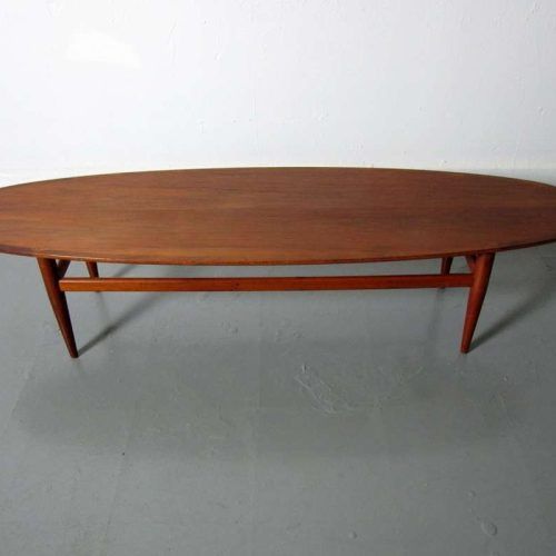 Oval Wood Coffee Tables (Photo 14 of 20)