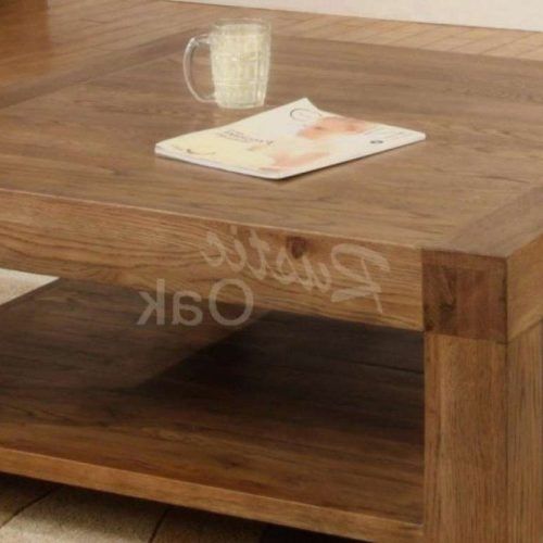 Chunky Wood Coffee Tables (Photo 20 of 20)