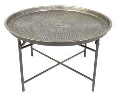 20 Ideas of Round Steel Coffee Tables
