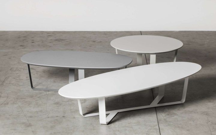 20 Ideas of White Oval Coffee Tables