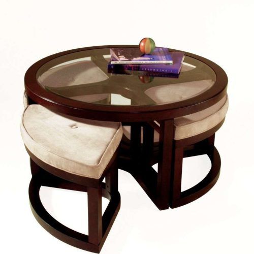 Round Coffee Tables With Drawers (Photo 15 of 20)