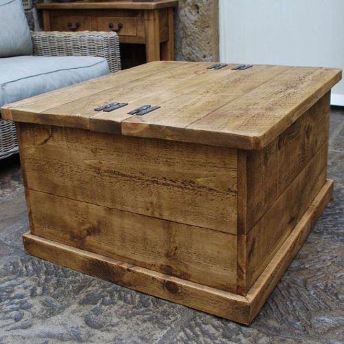 Trunk Chest Coffee Tables (Photo 2 of 20)
