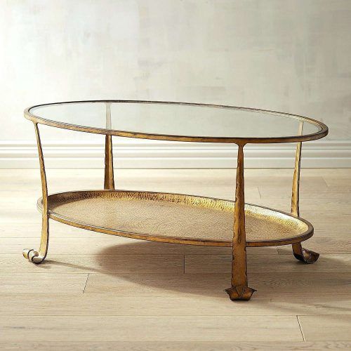 Gold Round Coffee Table (Photo 17 of 20)
