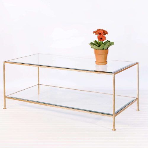 Glass Coffee Table With Shelf (Photo 7 of 20)