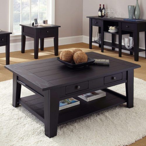 Black Wood Coffee Tables (Photo 2 of 20)