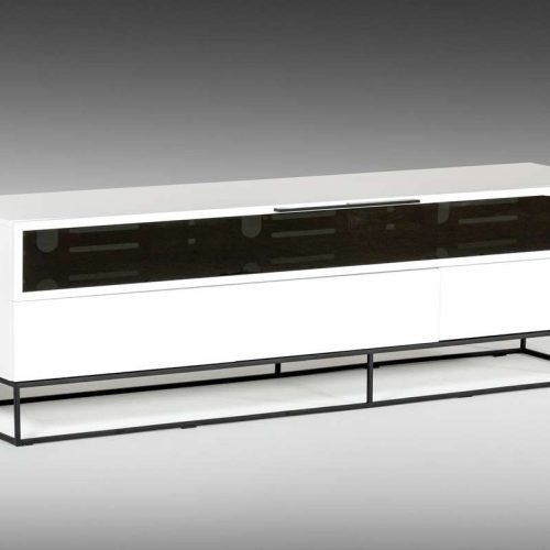 White And Black Tv Stands (Photo 13 of 15)