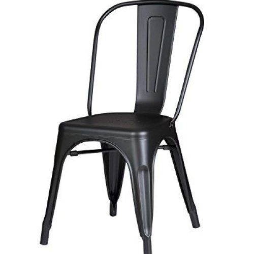 Cole Ii Black Side Chairs (Photo 4 of 20)