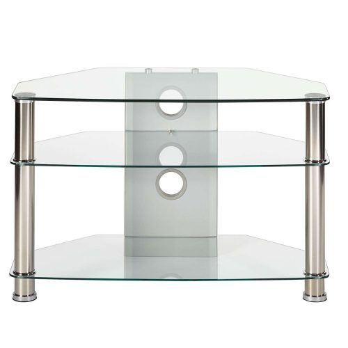 Clear Glass Tv Stands (Photo 15 of 15)