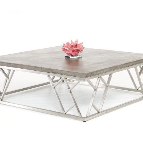 Modern Concrete Coffee Tables (Photo 8 of 20)