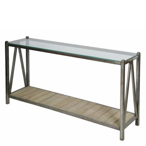Roman Metal Top Console Tables (Photo 10 of 20)