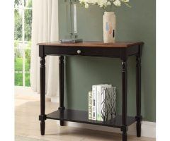 2024 Latest Gray Driftwood and Metal Console Tables