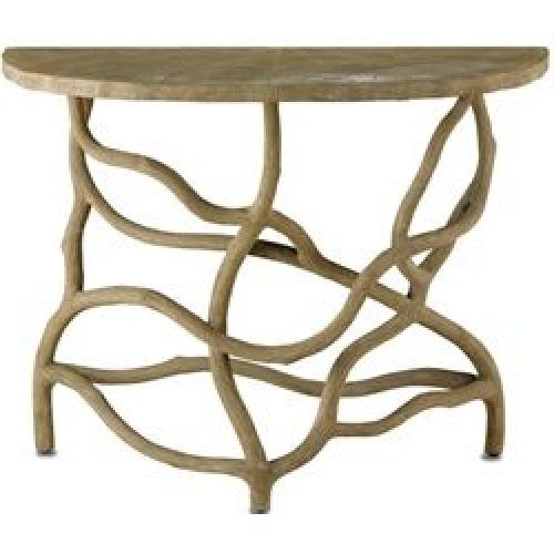 Metallic Gold Console Tables (Photo 11 of 20)