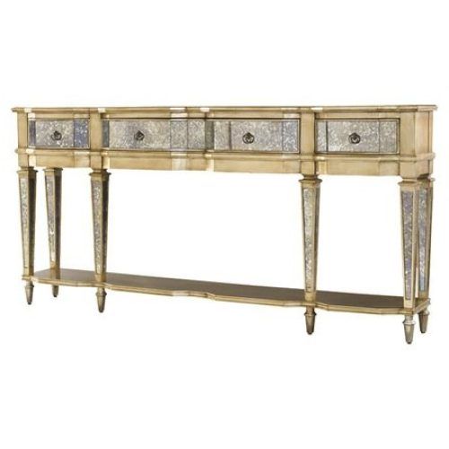 Gray And Gold Console Tables (Photo 12 of 20)