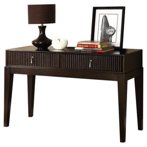 Wood Veneer Console Tables (Photo 1 of 20)