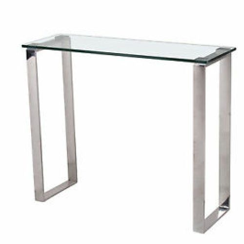 Rectangular Glass Top Console Tables (Photo 20 of 20)