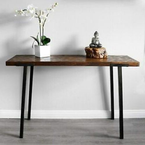Round Iron Console Tables (Photo 7 of 20)
