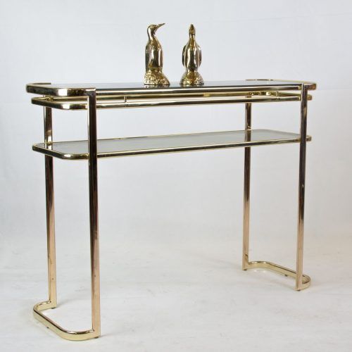 Era Glass Console Tables (Photo 8 of 20)