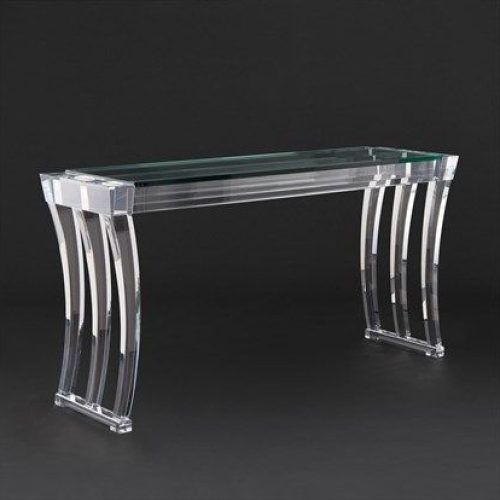 Acrylic Console Tables (Photo 3 of 20)