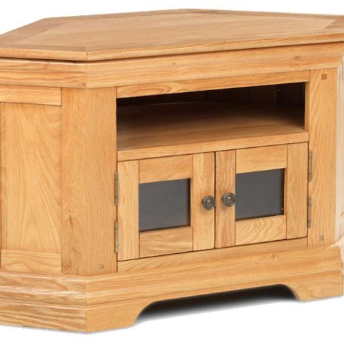 Corner Wooden Tv Cabinets (Photo 2 of 20)